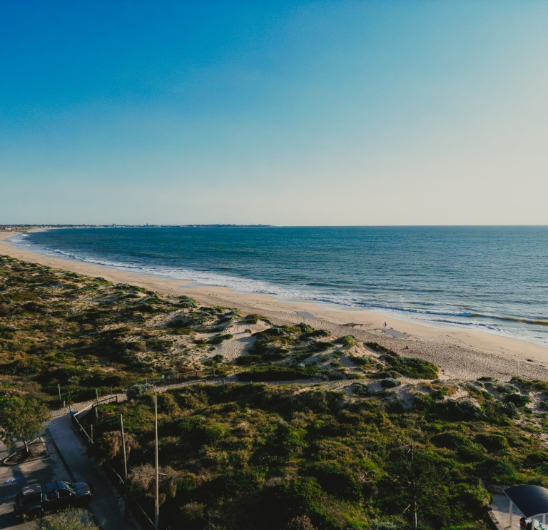 middle school beach view