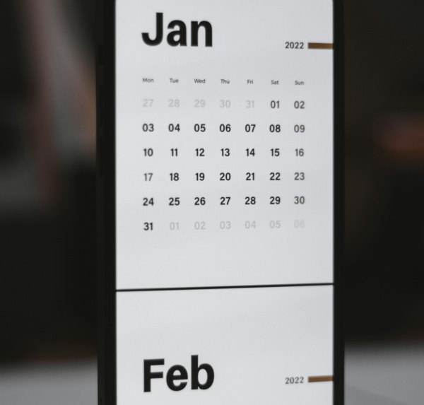 mobile phone calendar